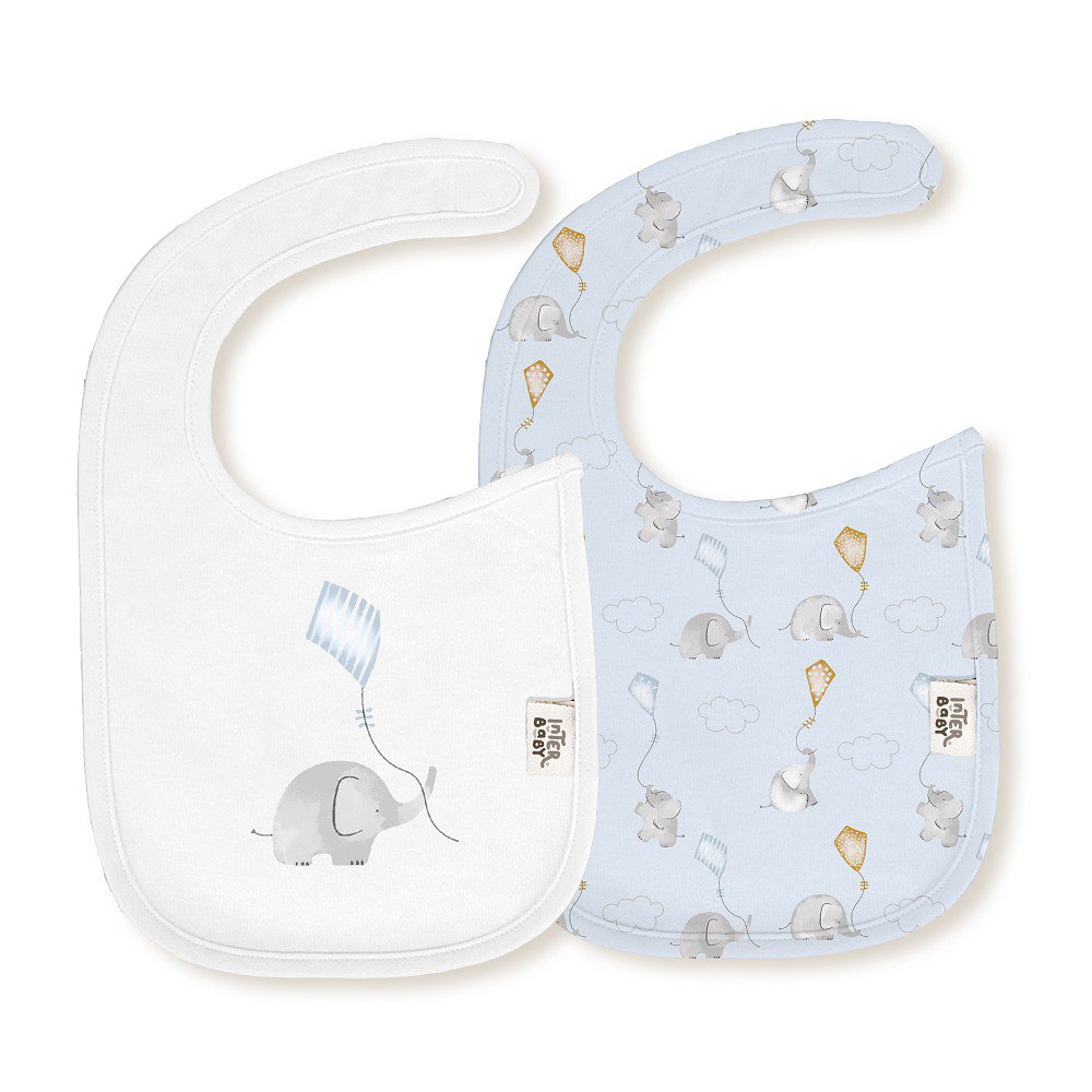 Uitgebreid Kraamcadeau Pakket (9-delig) - Interbaby Blauw Thema