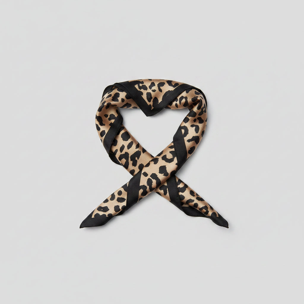 Summer Scarf Luipaard 70x70 cm