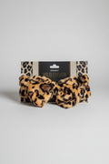 Panterprint haarband bruin