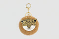 Zachte Luipaard Sleutelhanger/Bag Charm (7 cm)