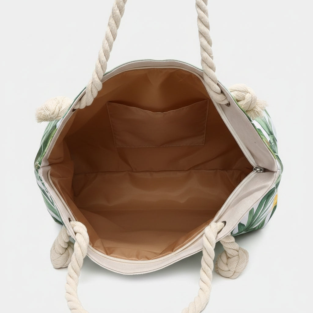 Beach Bag Summer No.3 45x35 cm | Groen