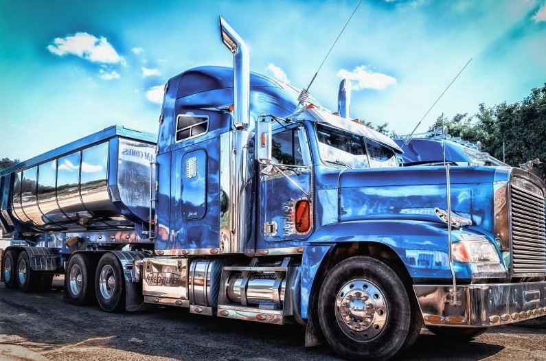 Diamond Painting Truck 50x40 cm | Cadeau voor autoliefhebbers