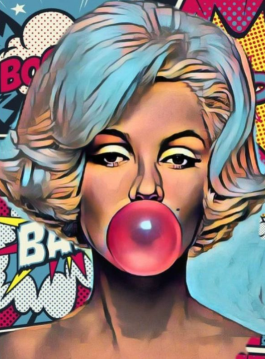 Diamond Painting Marilyn Monroe 40x30 cm | Iconisch cadeau voor haar