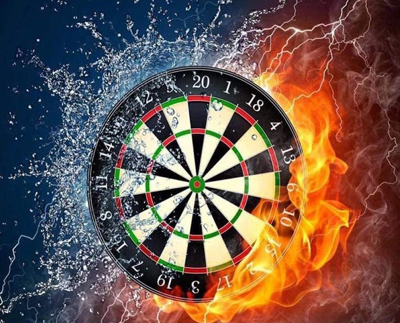Diamond Painting Darts 30x20 cm | Cadeau voor dartsfanaten